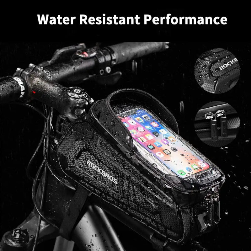 Bicycle Bag Waterproof -Touch Screen- Cycling Bag 6.5 '' Phone Case - Bike ROCKBROS