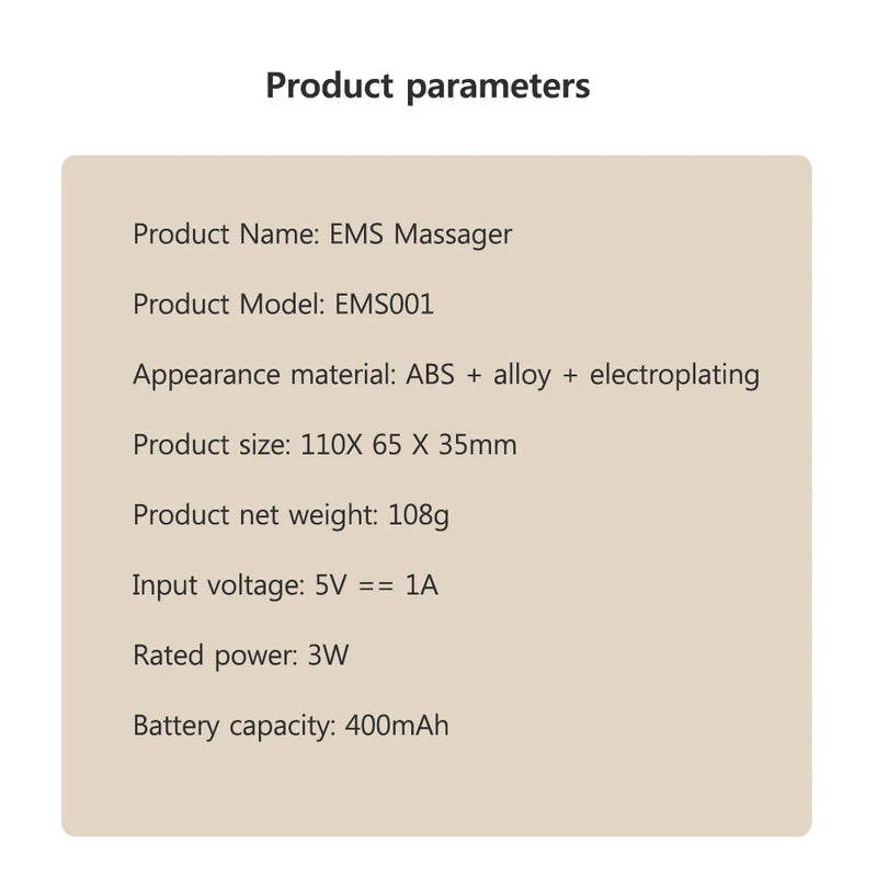 Microcorrente massageador facial. máquina de levantamento de rugas microcorrente EMS anti-rugas Lifting Massager anti idade reduz o envelhecimento Trata a flacidez ativação do colágeno da pele.