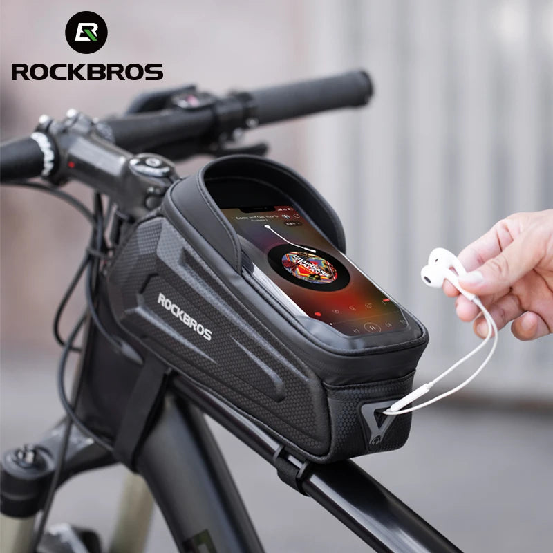 Bicycle Bag Waterproof -Touch Screen- Cycling Bag 6.5 '' Phone Case - Bike ROCKBROS